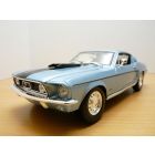 FORD MUSTANG GT COBRA JET bleu 1/18 1968