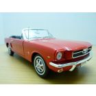 FORD MUSTANG CONVERTIBLE rouge 1964 1/18