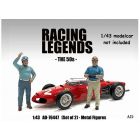 Set de 2 FIGURINES PILOTES Fifties Racing Legend 1/43