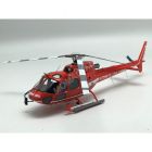 Hélicoptère AS350 ECUREUIL pompier SECURITE CIVILE avec treuil 1/43