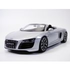 OCCASION sans boite AUDI R8 V10 FSI SPYDER gris métallisé 1/18